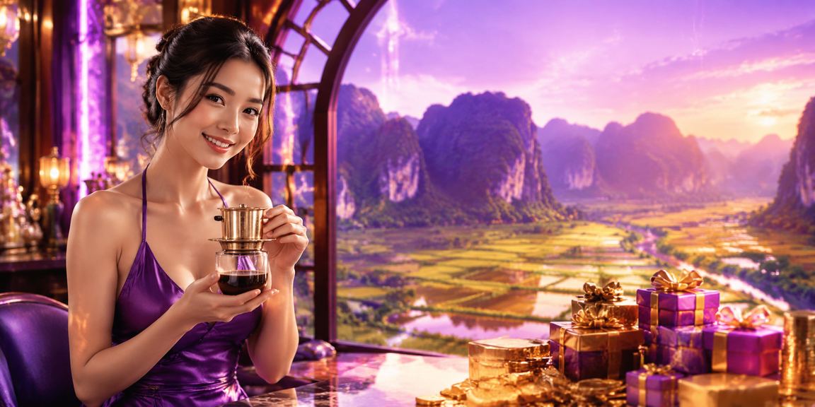 Người dùng Việt Nam xem lại điều khoản tài khoản tại quán cà phê ở Ninh Bình